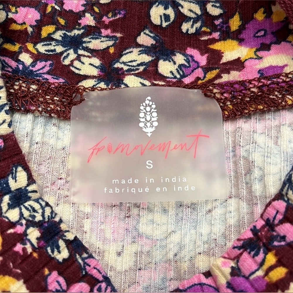Free People Floral Sleeveless Top - Multicolor🌼 - Picture 5 of 12